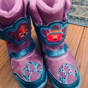 Toddler Snow Boots Paw Patrol size 11